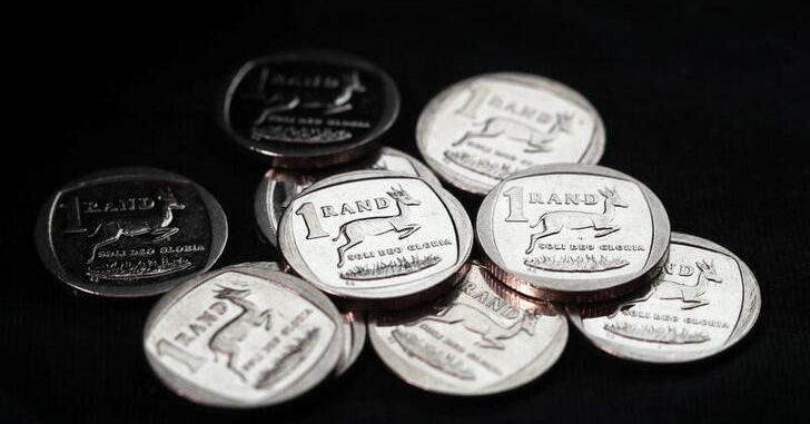 South African rand flat against dollar, stocks slip