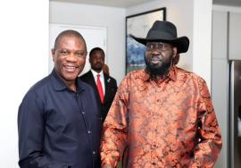 Deputy President concludes bilateral meeting with South Sudan
